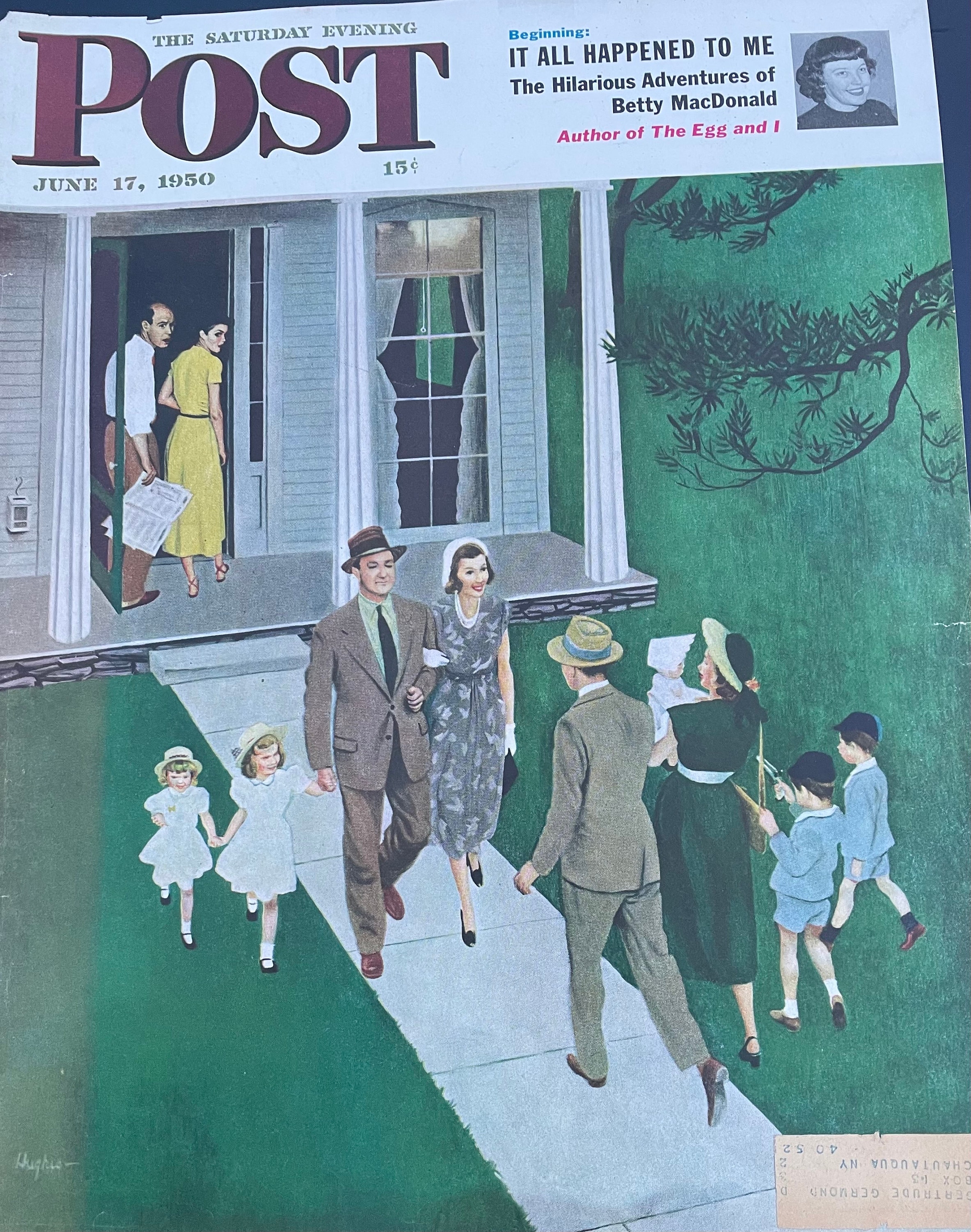 RARE - Saturday Evening Post - Original Cover - June 17, 1950 - Etsy