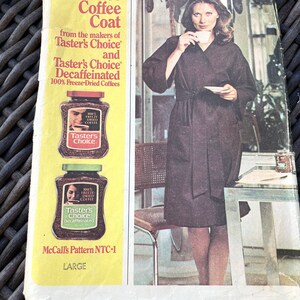 Rare UNCUT Vintage Sewing Pattern - Mccalls NTC1 1970s Misses Carefree