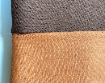 Woven linen? vintage fabric remnants