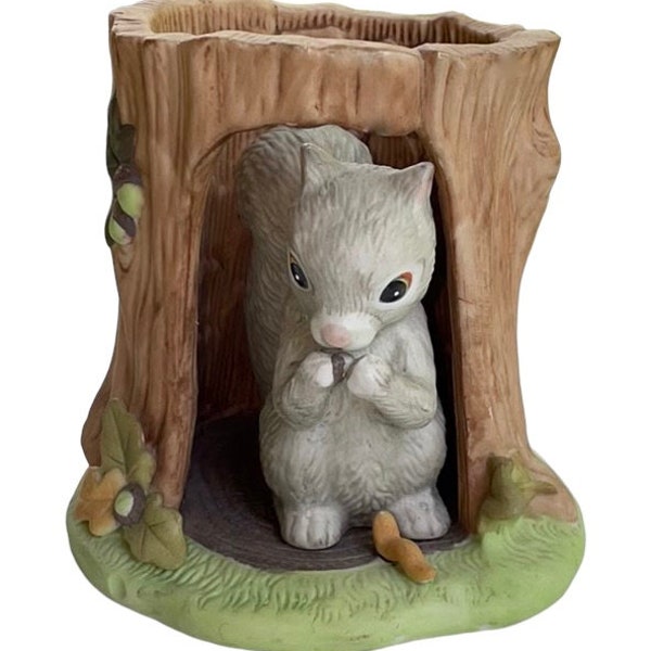 Woodland Surprises Porcelain Animals - Squirrel - Collectibles - Jacqueline Smith - Franklin Porcelain 1984 - your choice