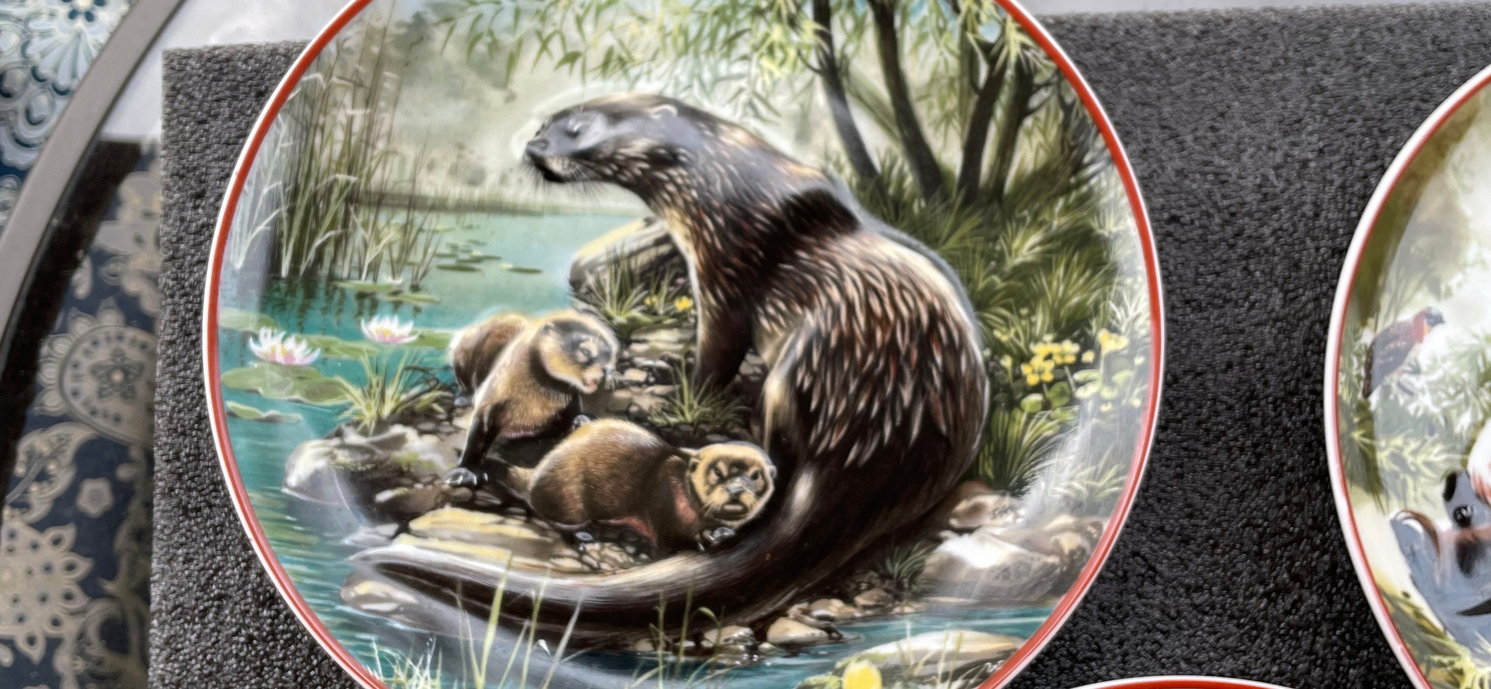 Porcelain Collectible Wall Plates 