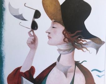 POSTCARD of an original vintage New Yorker Magazine cover from June 13 & 20, 2005 - ready to frame or to send to a friend