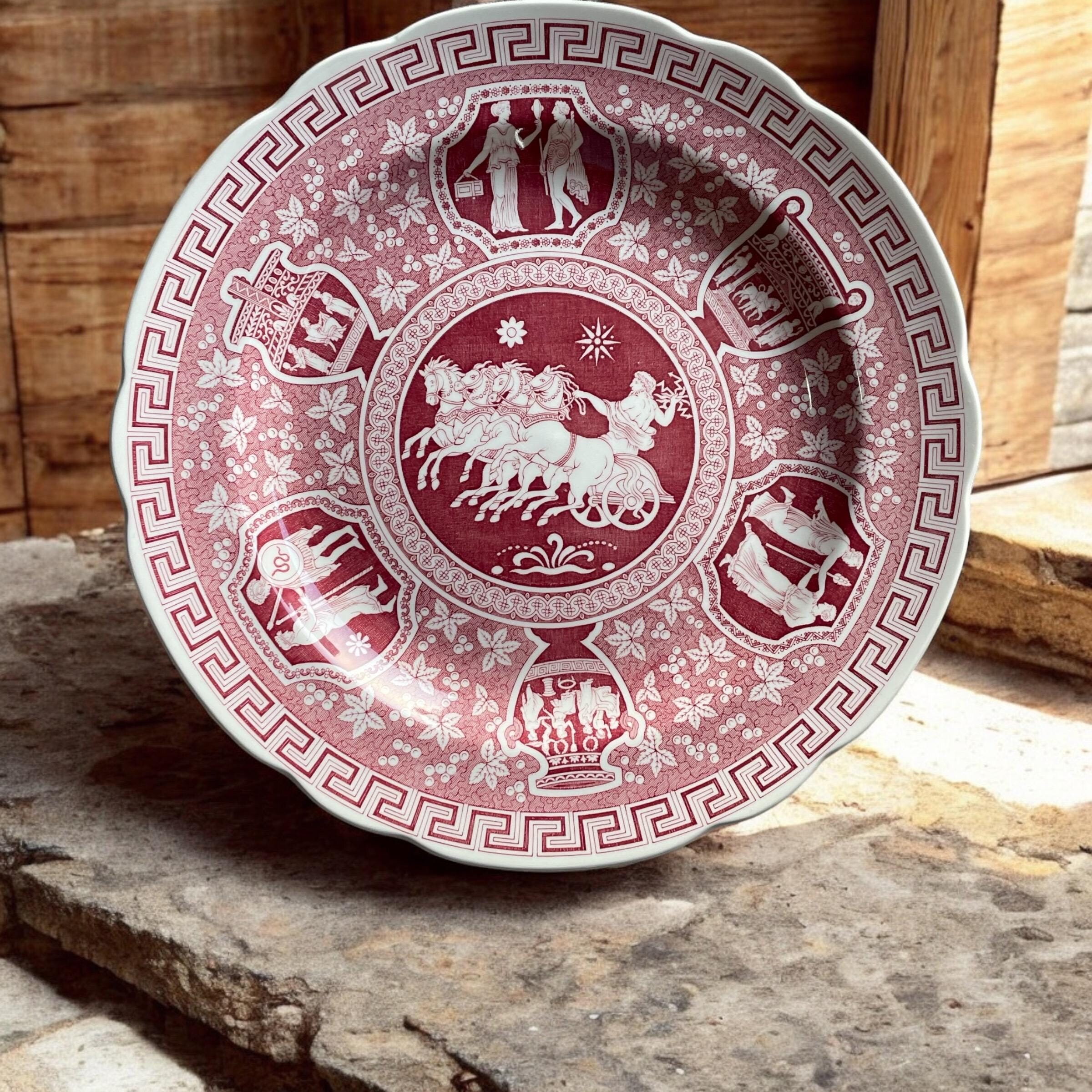 Spode Archive Collectionのクランベリーランチプレート Spode Archive Collectionのクランベリーランチプレート Spode