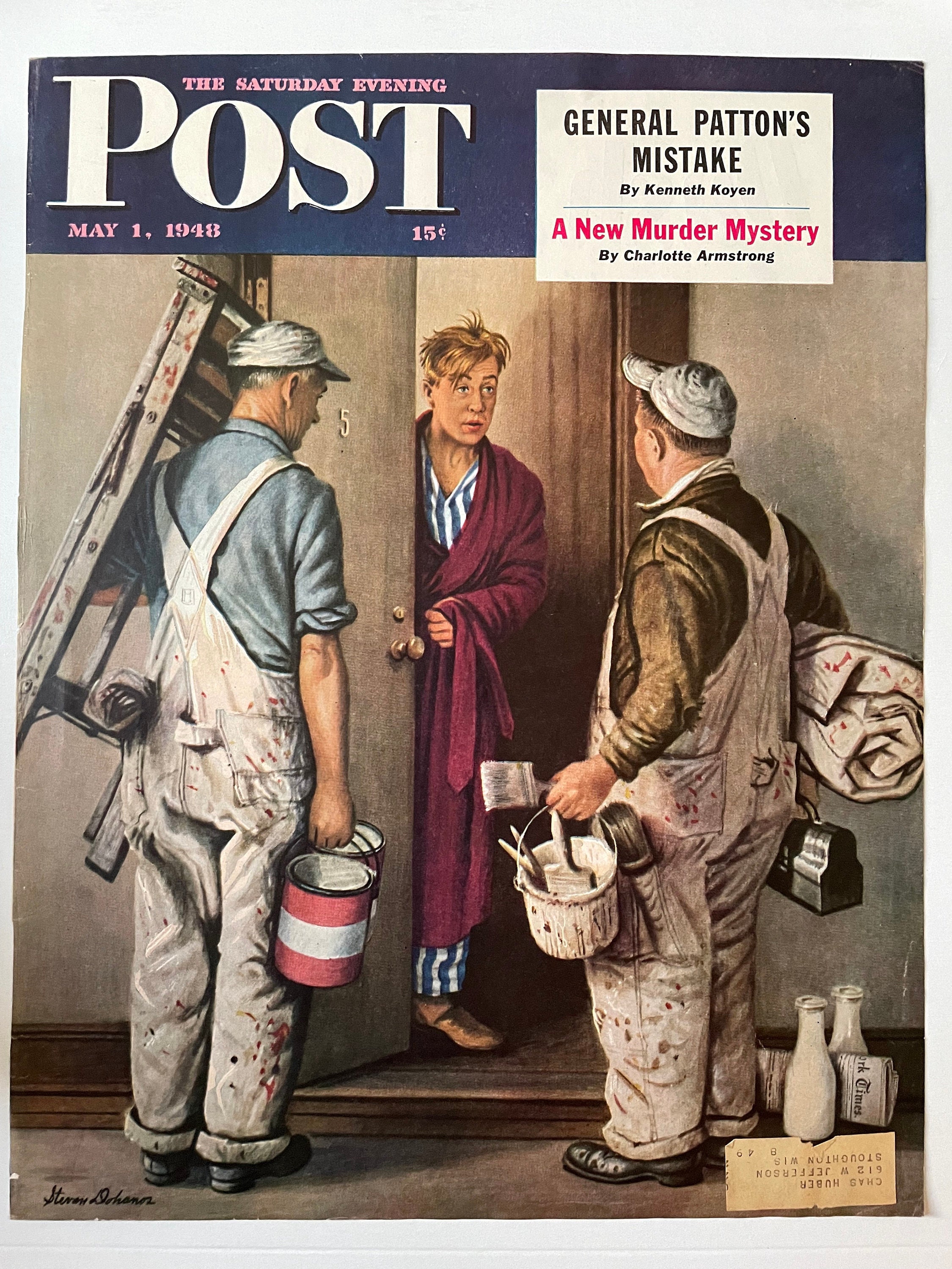 RARE - Saturday Evening Post - Original Cover - May 1, 1948