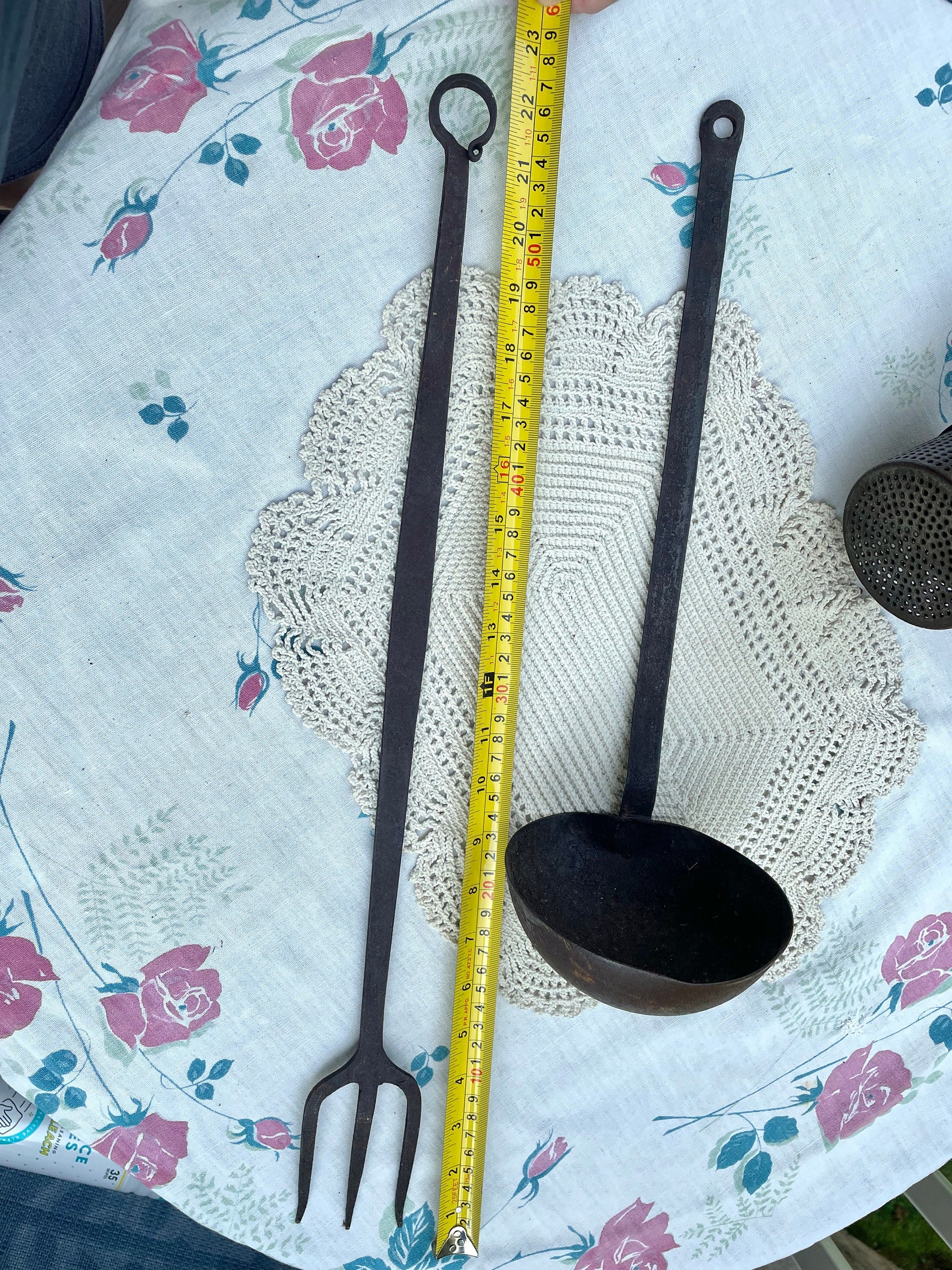 Choice of Primitive Antique Cast Iron Tools Smelter Ladle Etsy