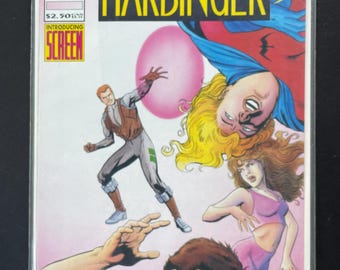 Harbinger #18 Valiant Comics – 1993 Key Issue – Vintage Ninjak Appearance – Early Valiant Universe Comic – Copper Age Collectible