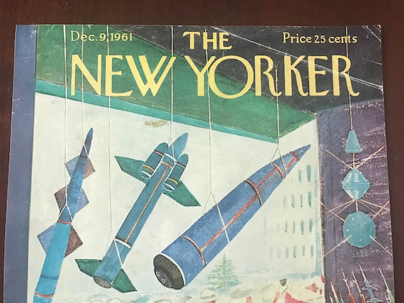 Rare - December 9, 1961 - the NEW YORKER Magazine Original Cover