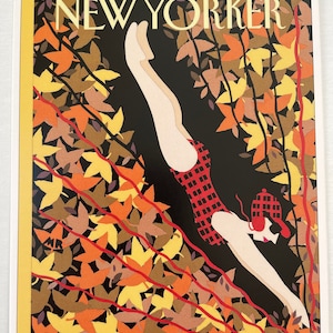 POCZTÓWKA z oryginalną okładką magazynu New Yorker z 10 listopada 1997 r. – gotowa do oprawienia lub wysłania znajomemu
