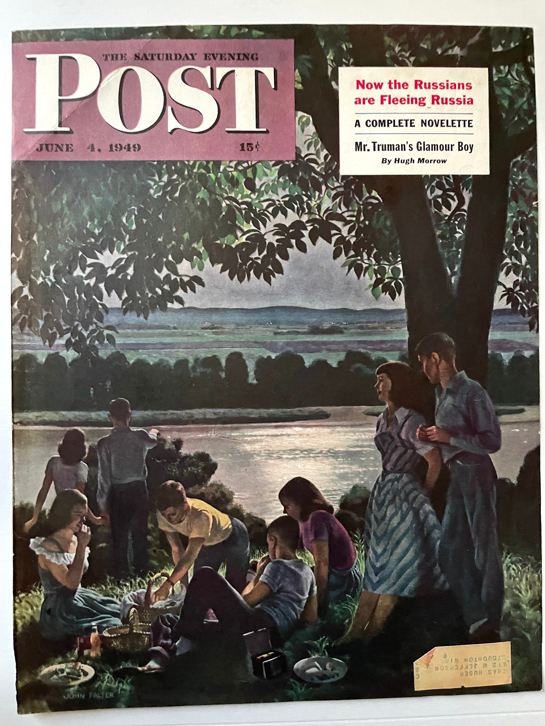 RARE - Saturday Evening Post - Original Cover - June 4, 1949 - Etsy