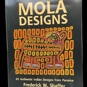 Mola Designs Book 1982 Dover Pictorial Archive | Textile Patterns Panama | Craft Design Reference | Applique Inspiration Book