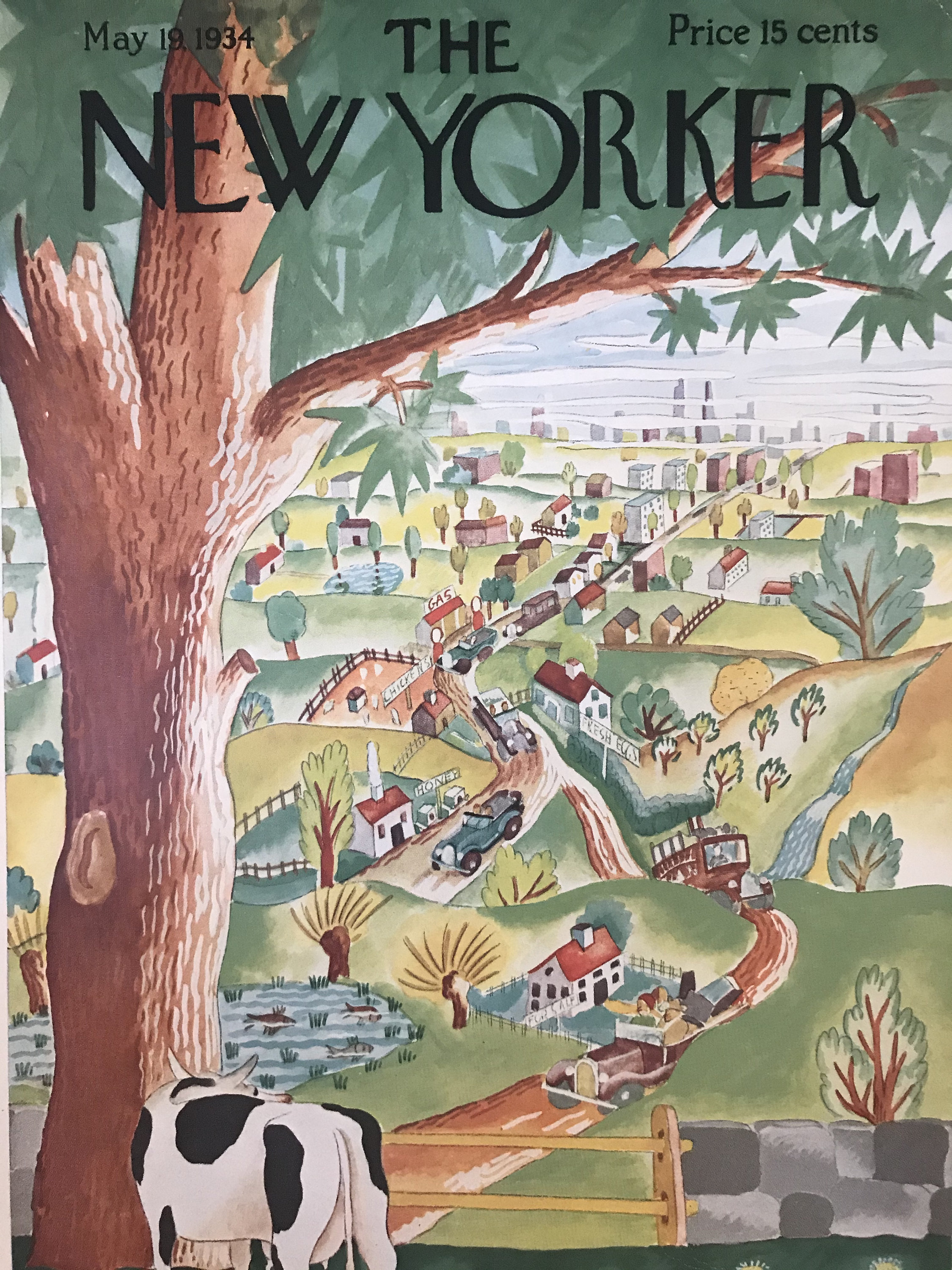 Rare - May 19, 1934 - the NEW YORKER Magazine Original Cover