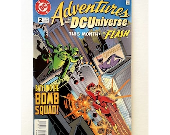 Vintage stripboek - Adventures In the DC Universe #2 - mei 1997 - zeer goede staat
