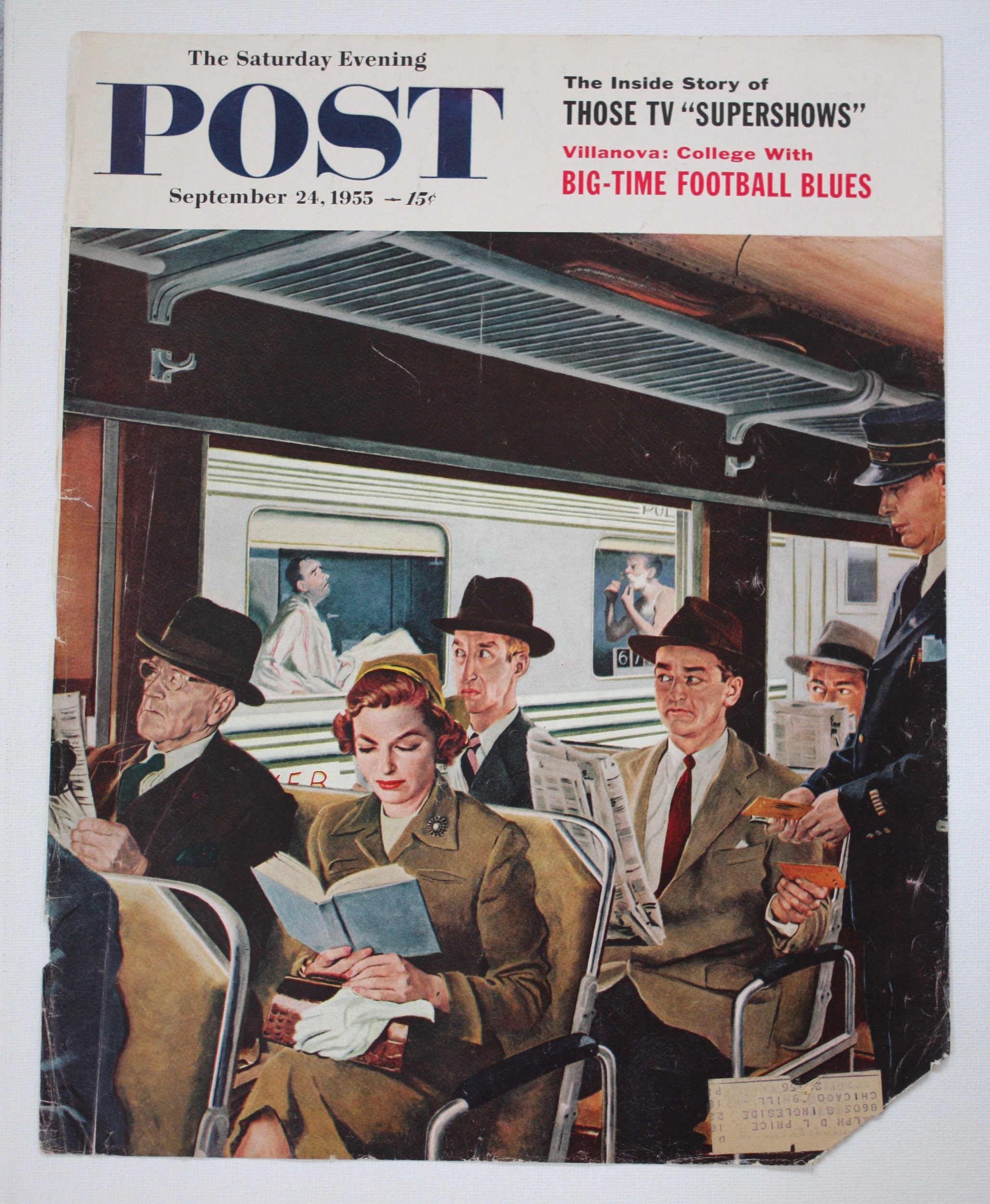 【希少】THE SATURDAY EVENING POST RARE - Saturday Evening Post - Original Cover - April 25