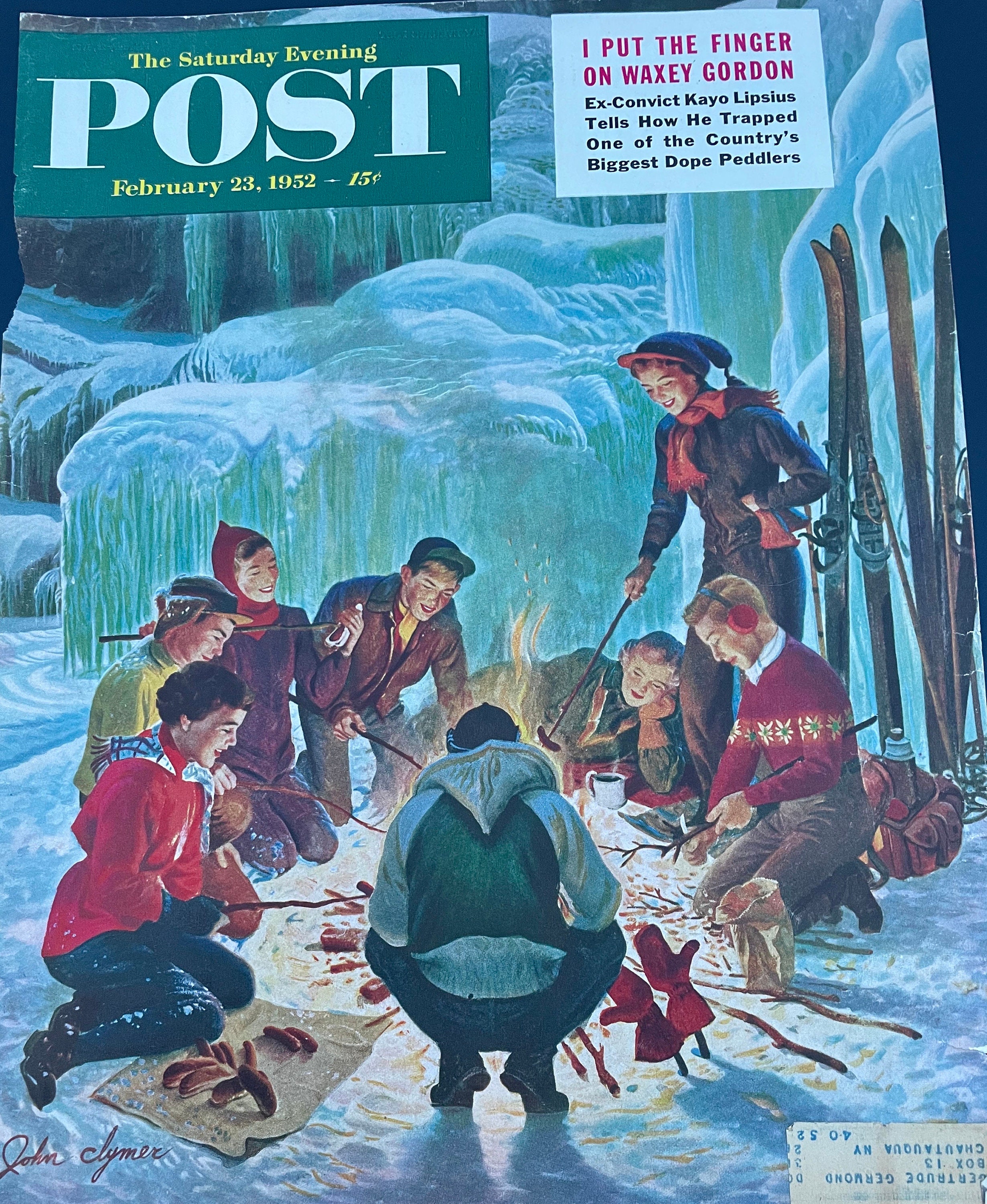 Vintage Saturday Evening Post Cover - Etsy