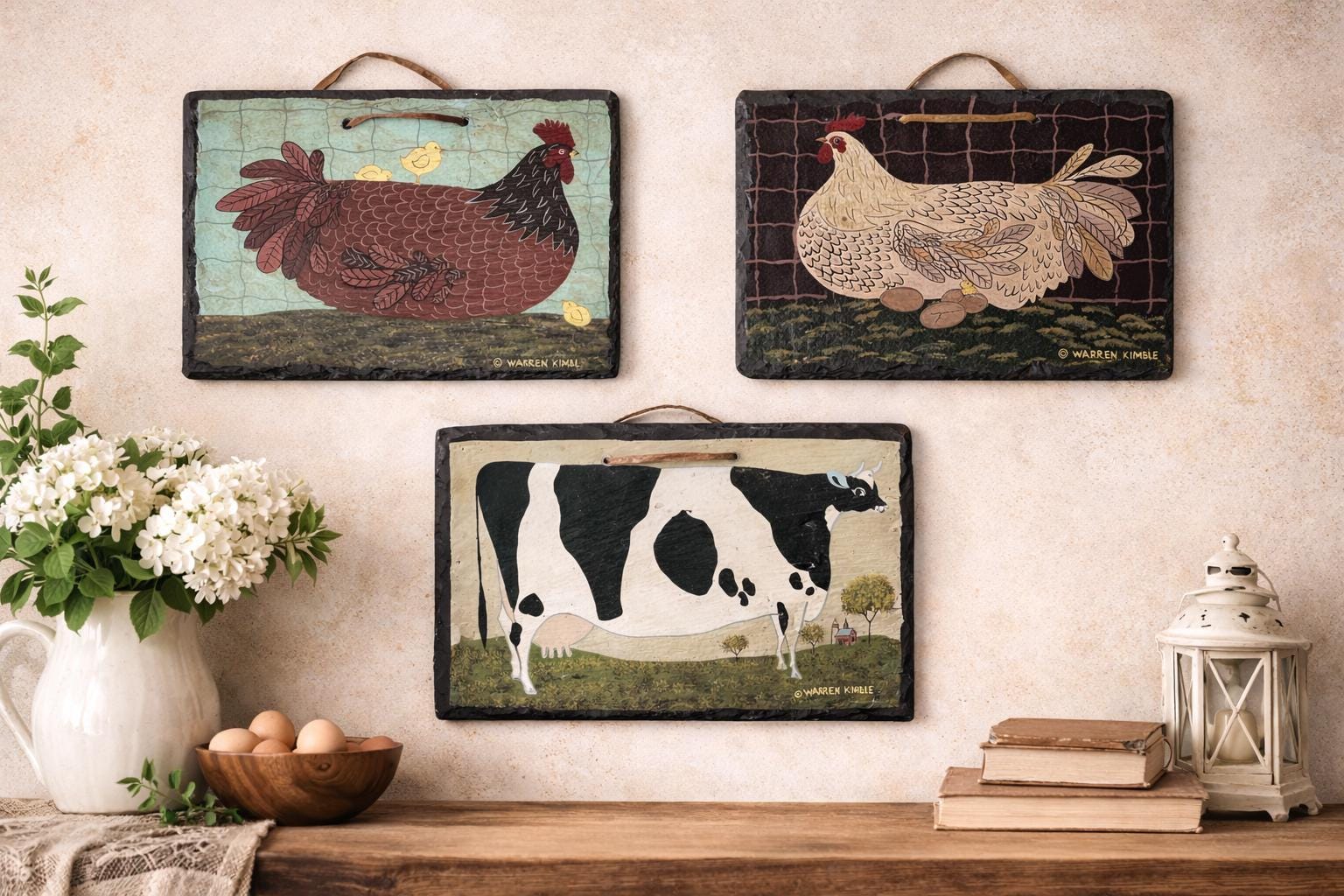 Warren Kimble Art - Etsy