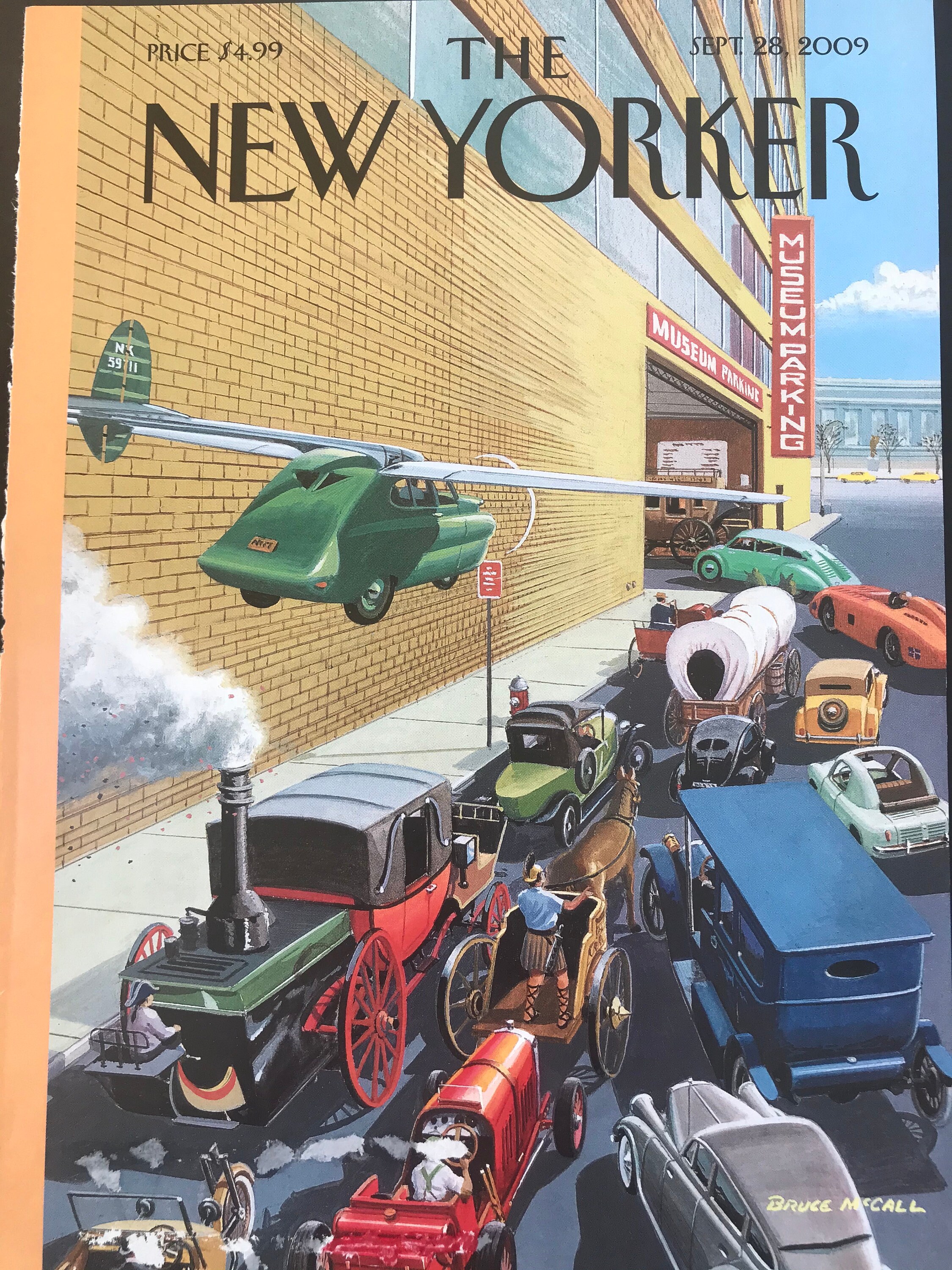 The NEW YORKER Magazine Cover Only - September 28, 2009 - Please