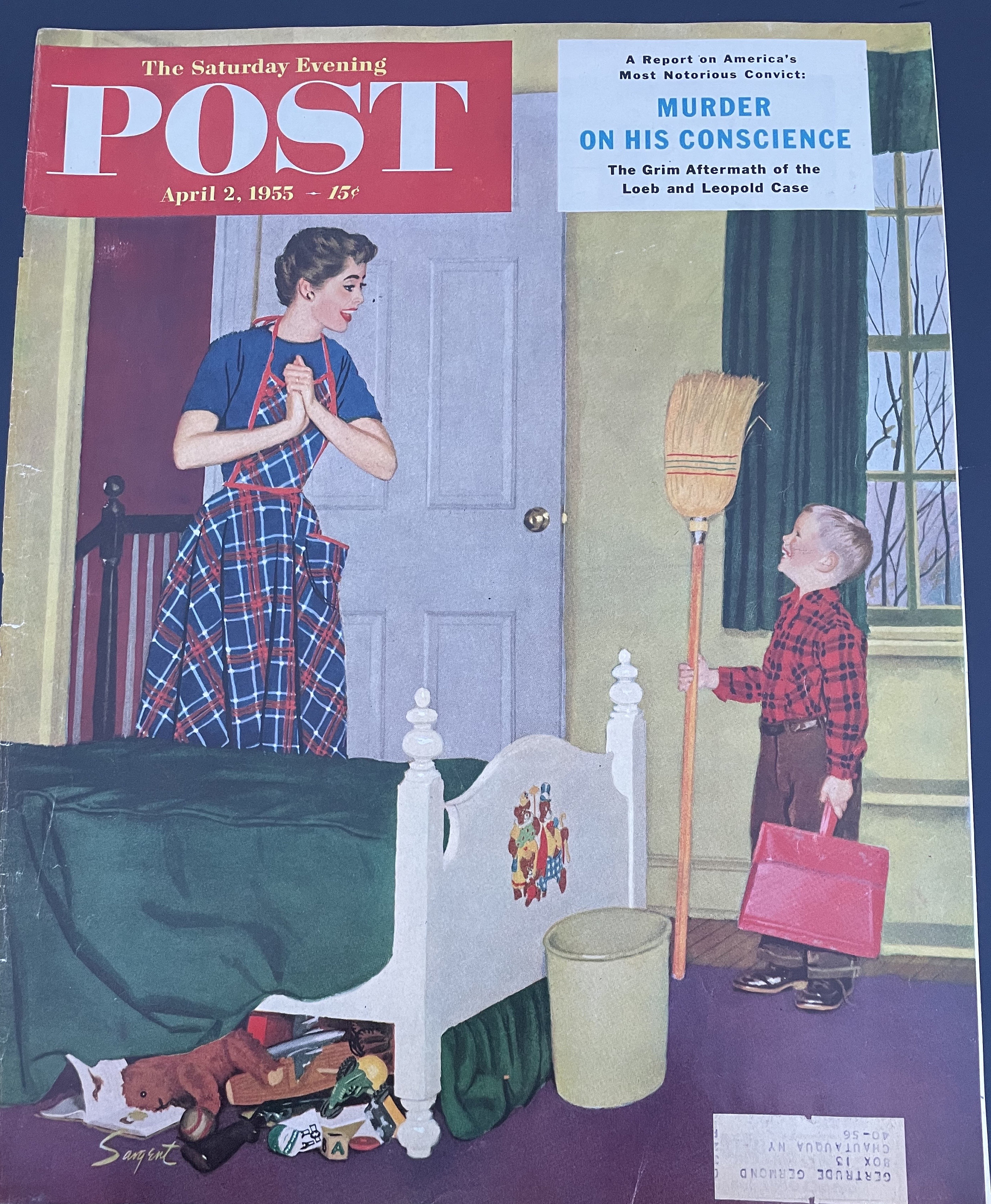 ロックウェルSaturday Evening Post 1955年 The Saturday Evening Post