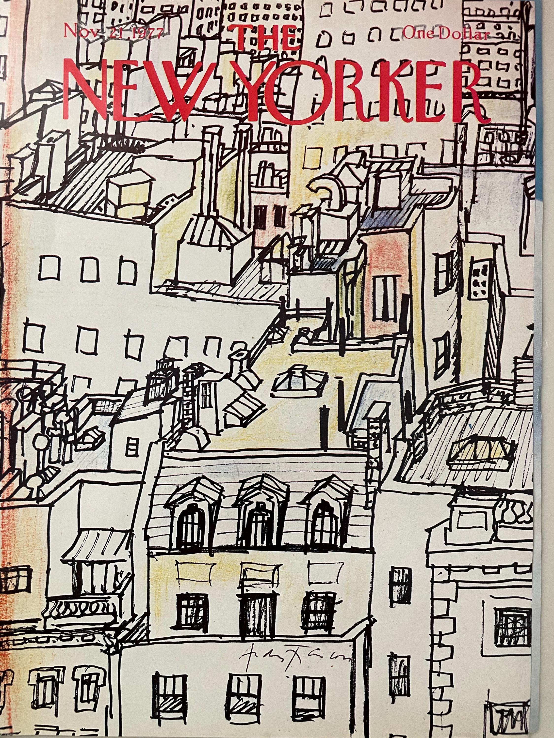 The NEW YORKER Magazine Original Cover - November 21, 1977 - Etsy