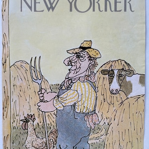 La couverture du NEW YORKER uniquement - 18 septembre 1978
