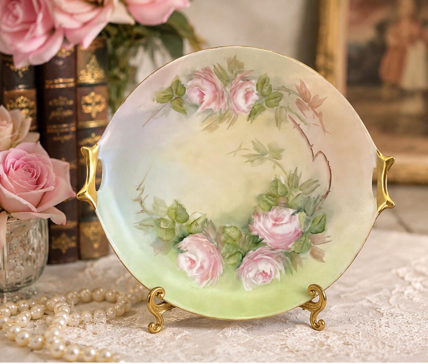 Hutschenreuther Porcelain Rose - Etsy