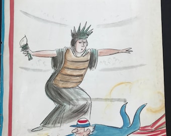 July 6 1992 - The NEW YORKER Magazine original cover