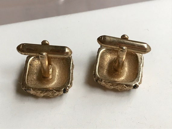 Mens vintage cuff links - unique - image 4