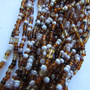 14-strand all-glass vintage seed bead necklace image 5