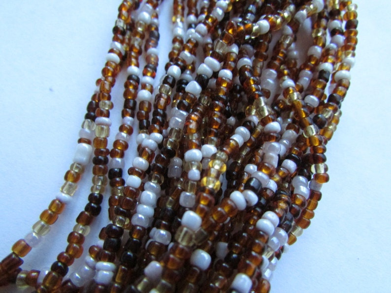 14-strand all-glass vintage seed bead necklace image 5