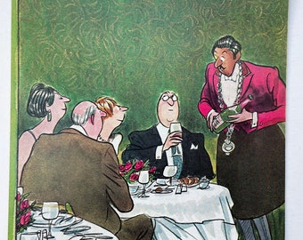 October 3, 1970 - The NEW YORKER Magazine original cover - by artist Charles Saxon