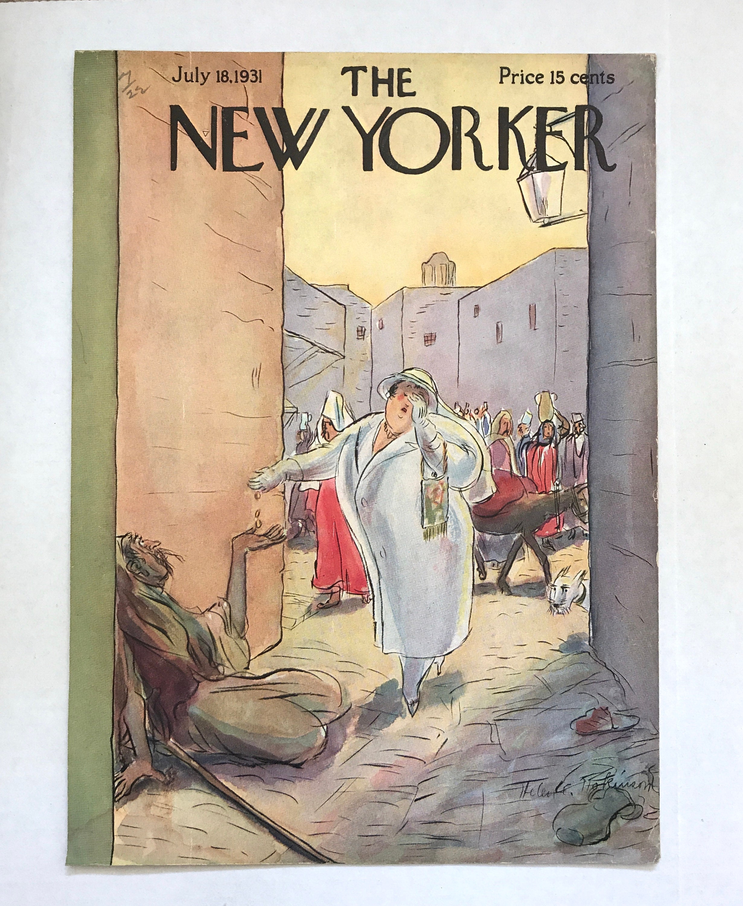 The NEW YORKER Magazine Very Rare Original Cover July 18 Etsy