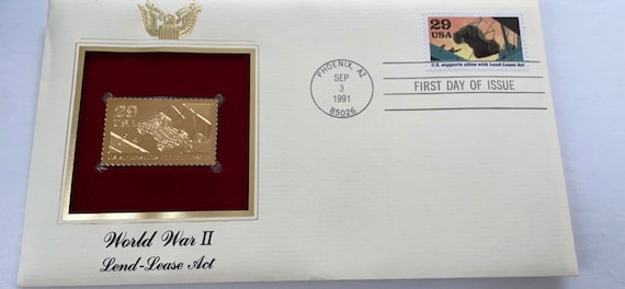 1991 World War II Lend-lease Act 29-cent Stamp Mint Condition