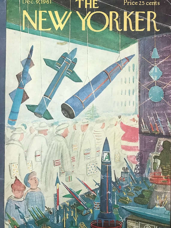 Rare - December 9, 1961 - the NEW YORKER Magazine Original Cover