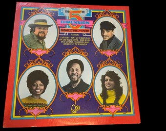 1972 5TH DIMENSION Greatest Hits on Earth LP Vinyl Bell 1106