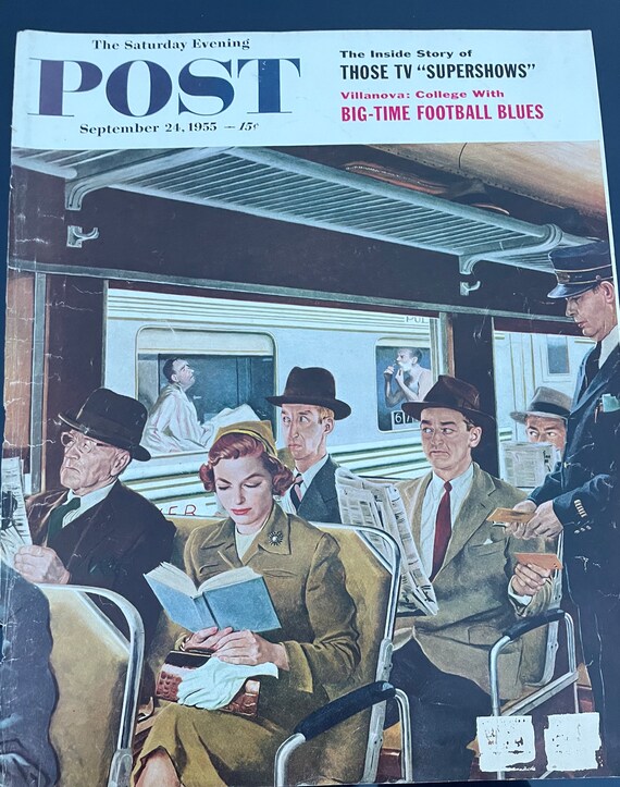 Saturday Evening Post - Original Cover - September 24, 1955