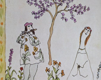 The NEW YORKER Magazine original cover - April 16, 1979 - William Steig