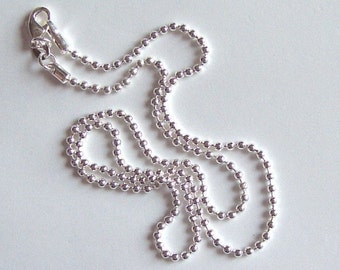 5 - 16  inch Silver Ball Chain     BULK ORDER