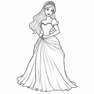 Princess Coloring Pages