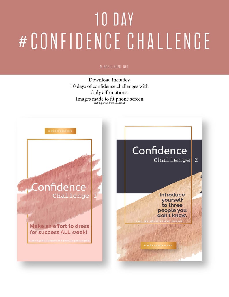 Confidence Challenge