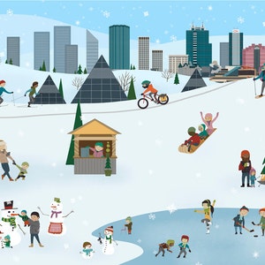 Edmonton - Winter City | Une vision unique et amusante d’un pays des merveilles hivernal d’Edmontonien