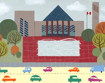 Edmonton - City Hall | A Unique Take on Alberta's Capital City Landmarks and Surrounding Area