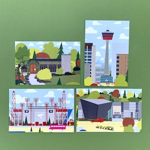 Calgary postcard 10 pack