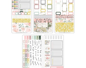 January 2019 Hobonichi Digital Printable Sticker Kit- matches our physical kit!