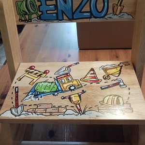 Kid Truck Step Stool - Etsy