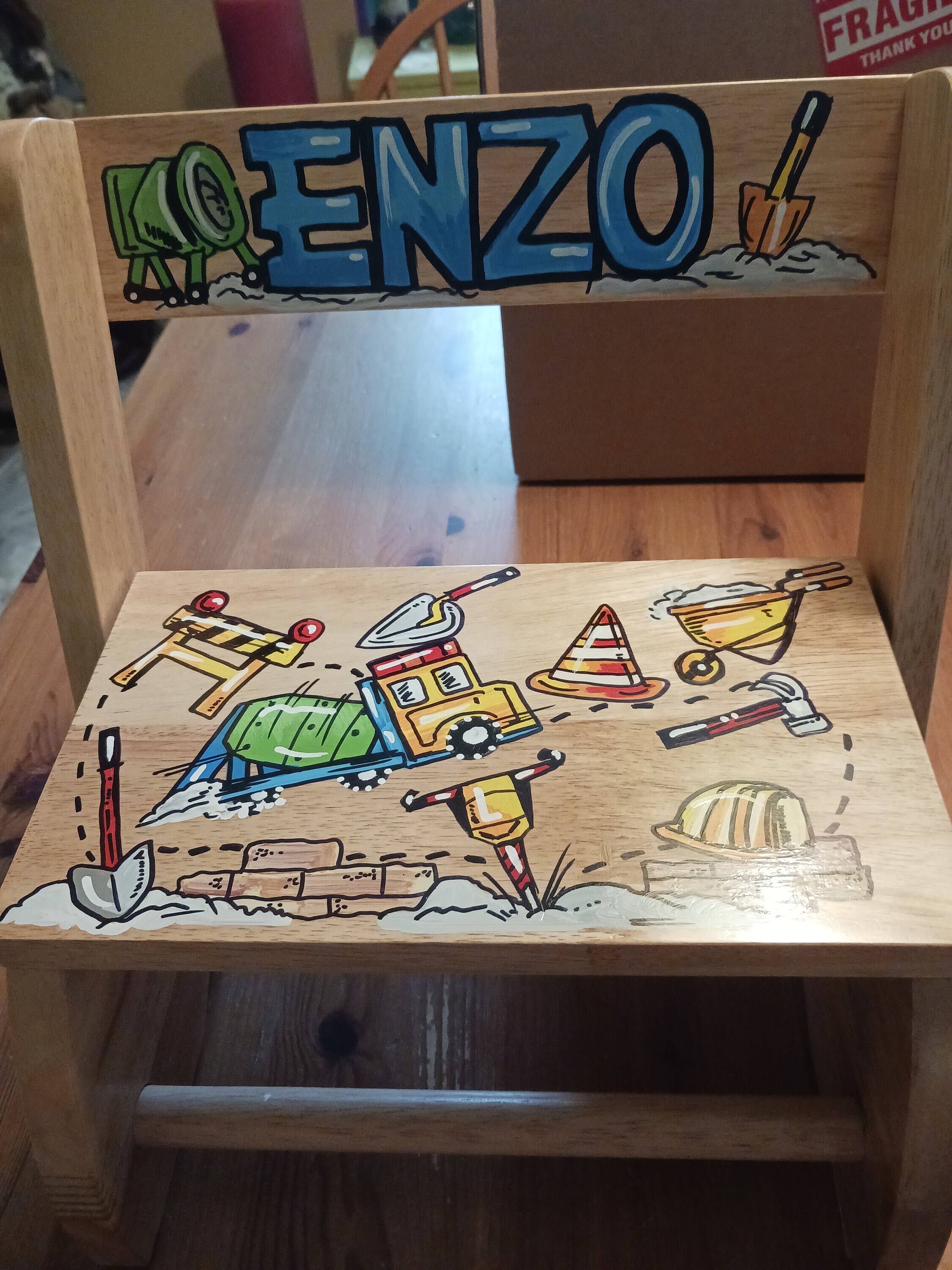 Kid Truck Step Stool - Etsy