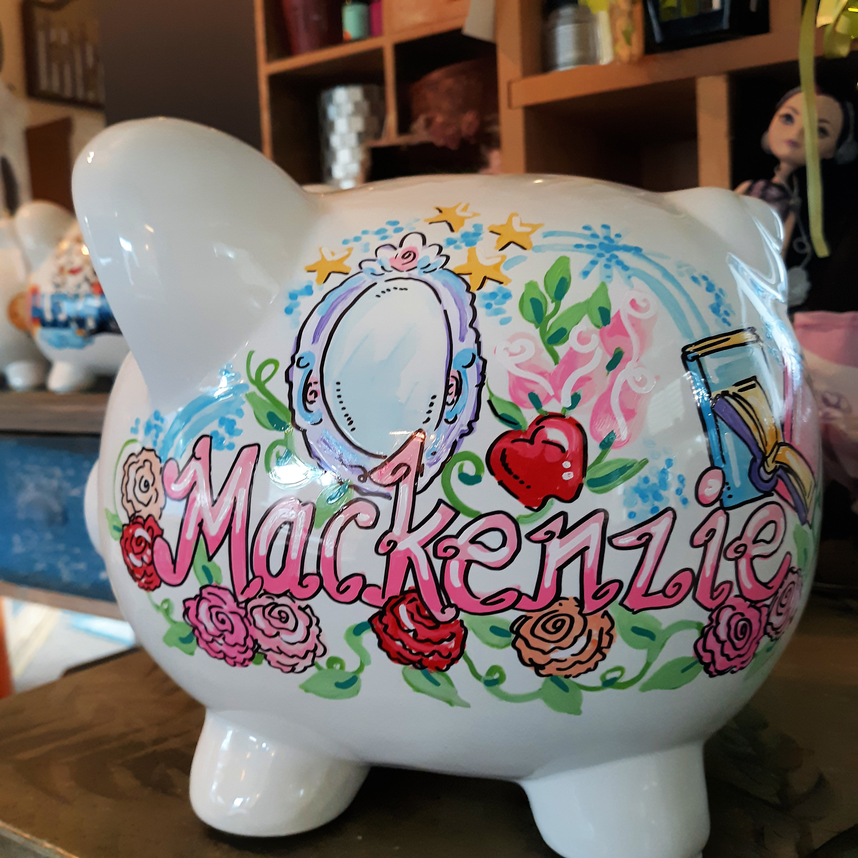 Disney Vintage Snow White Coin Bank Piggy Bank 10