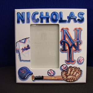 Picture Frame Custom Sports Team Personalized and HandpaintedArt 4 x 6 image 4