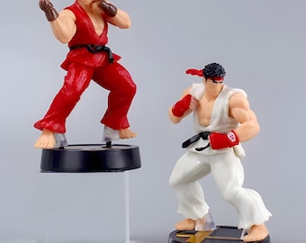 Street Fighter : Action Figures / Ken & Ryu Anime Model Dolls