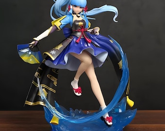 Genshin Impact : Kamisato Ayaka Action Figure / Anime Statue - Collection Model - 28cm