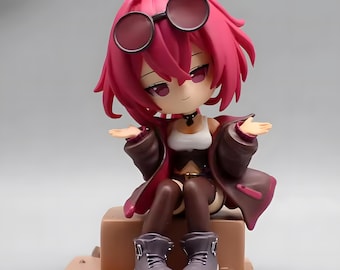 Honkai: Star Rail Kafka Mini Figurine – Anime Christmas Gift | Desktop Decor for Collectors