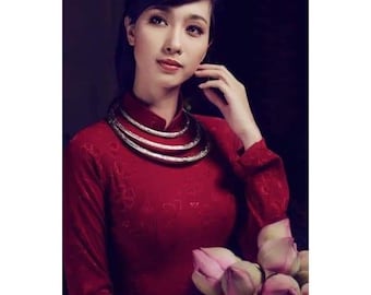 Kiềng Ao Dai Necklace: Modern Vietnamese Accessory